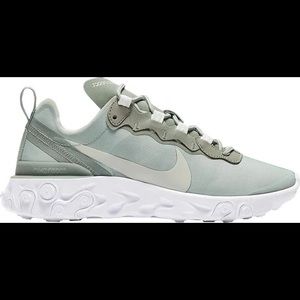 Nike React - sage green